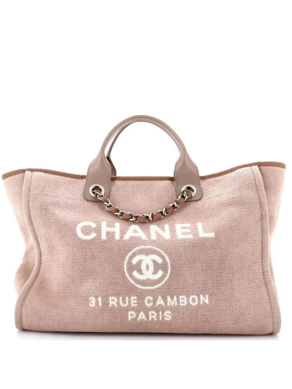 Chanel Deauville Tote Canvas Large #327264C36B